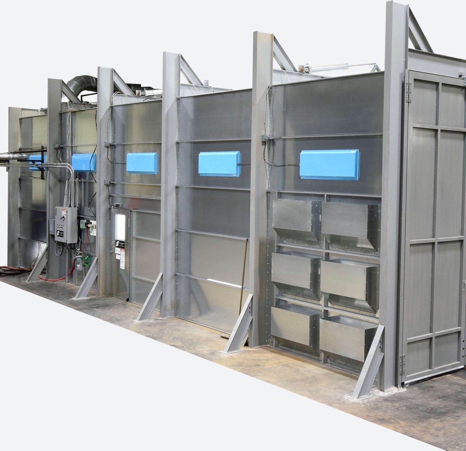 Seven Custom Options for Titan Abrasive Blast Cabinets